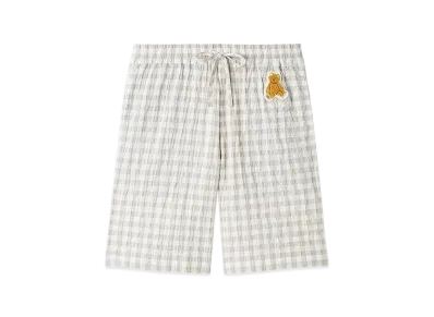 GELATO PIQUE Homme Gingham Check Shorts "Gray"