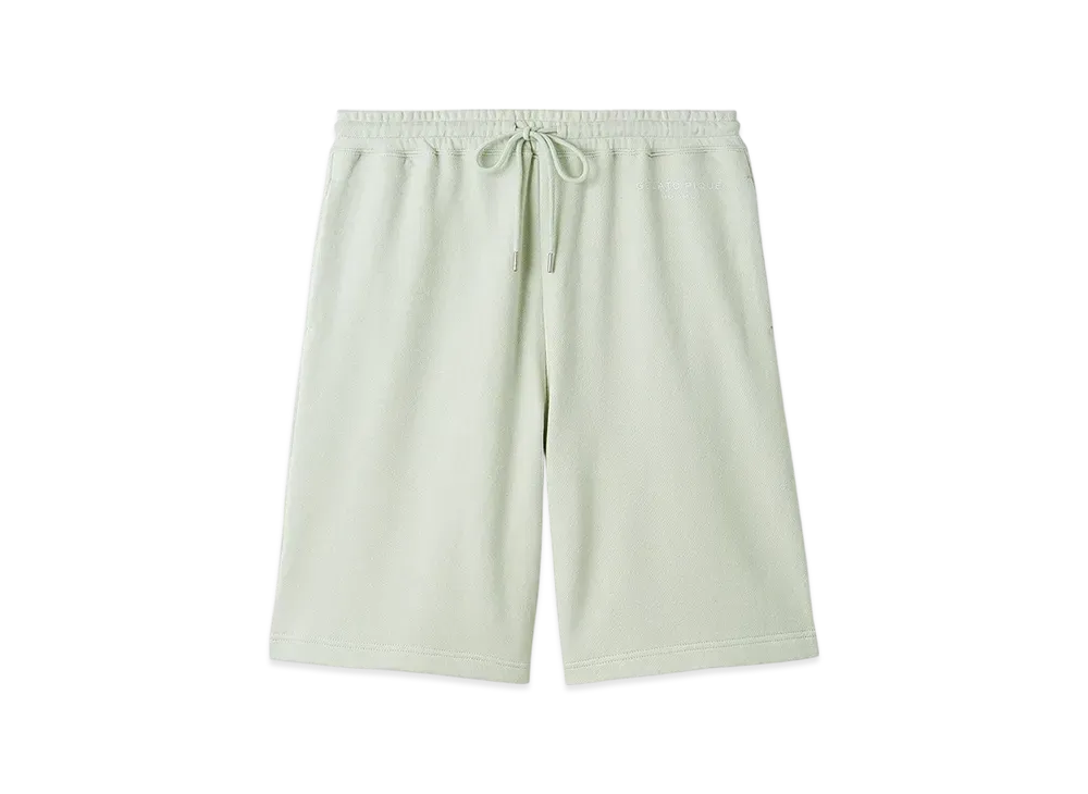 GELATO PIQUE Homme Cotton Fleece Shorts "Mint"