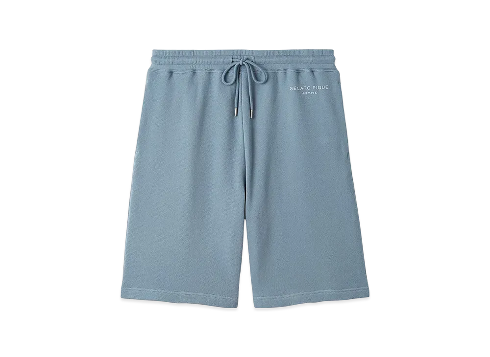 GELATO PIQUE Homme Cotton Fleece Shorts "Blue"