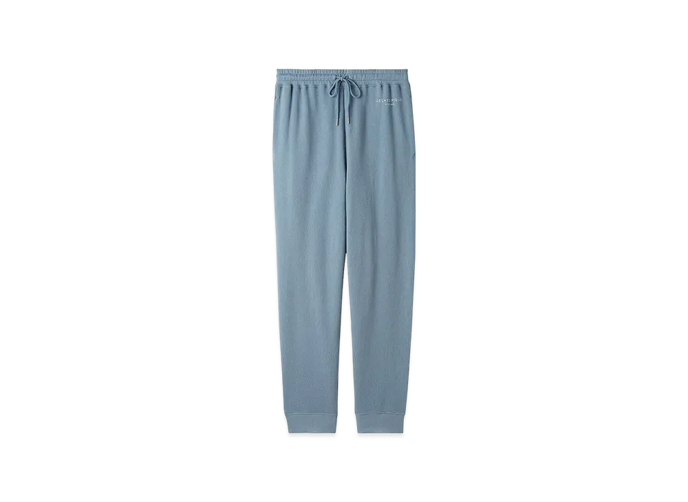 GELATO PIQUE Homme Cotton Fleece Long Pants "Blue"