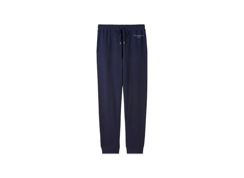 GELATO PIQUE Homme Cotton Fleece Long Pants "Navy"