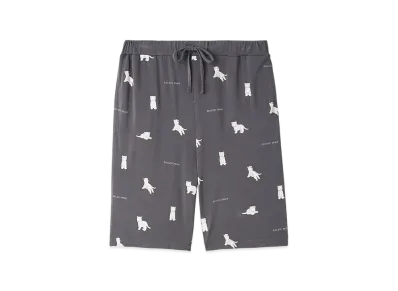 GELATO PIQUE Homme White Tiger Pattern Shorts "Navy"