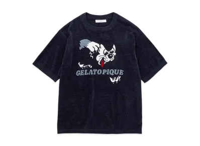 GELATO PIQUE Homme x KOUSUKE SHIMIZU Air Moco Jacquard Pullover "Navy"
