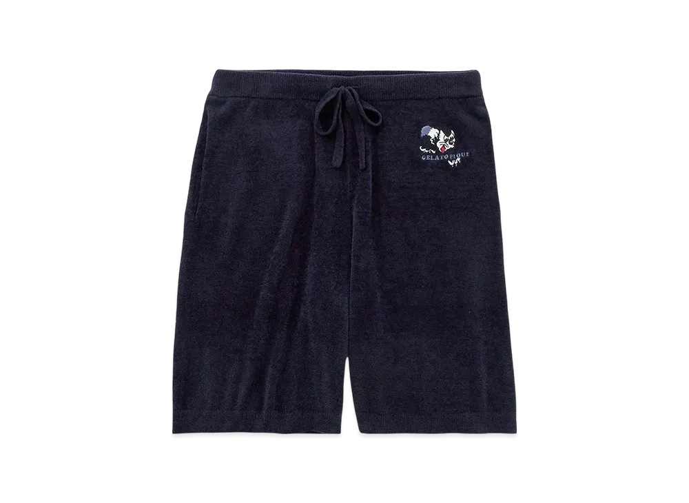 GELATO PIQUE Homme x KOUSUKE SHIMIZU Air Moco Jacquard Shorts "Navy"