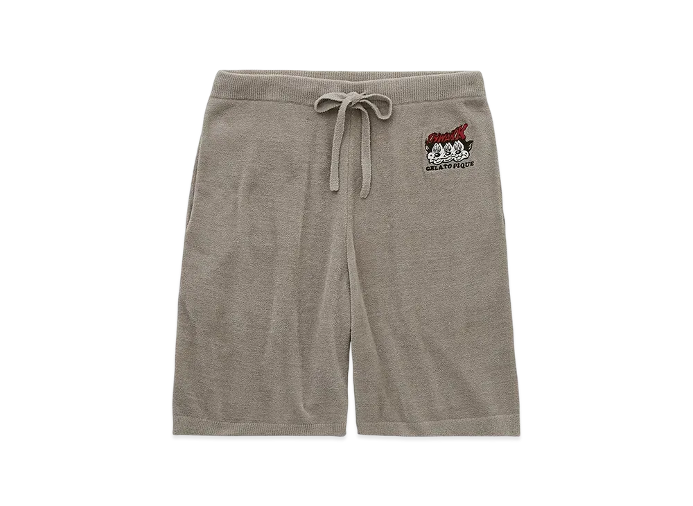 GELATO PIQUE Homme x KOUSUKE SHIMIZU Air Moco Jacquard Shorts "Gray"