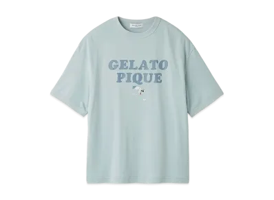 GELATO PIQUE Homme x KOUSUKE SHIMIZU One-Point T-Shirt "Blue"
