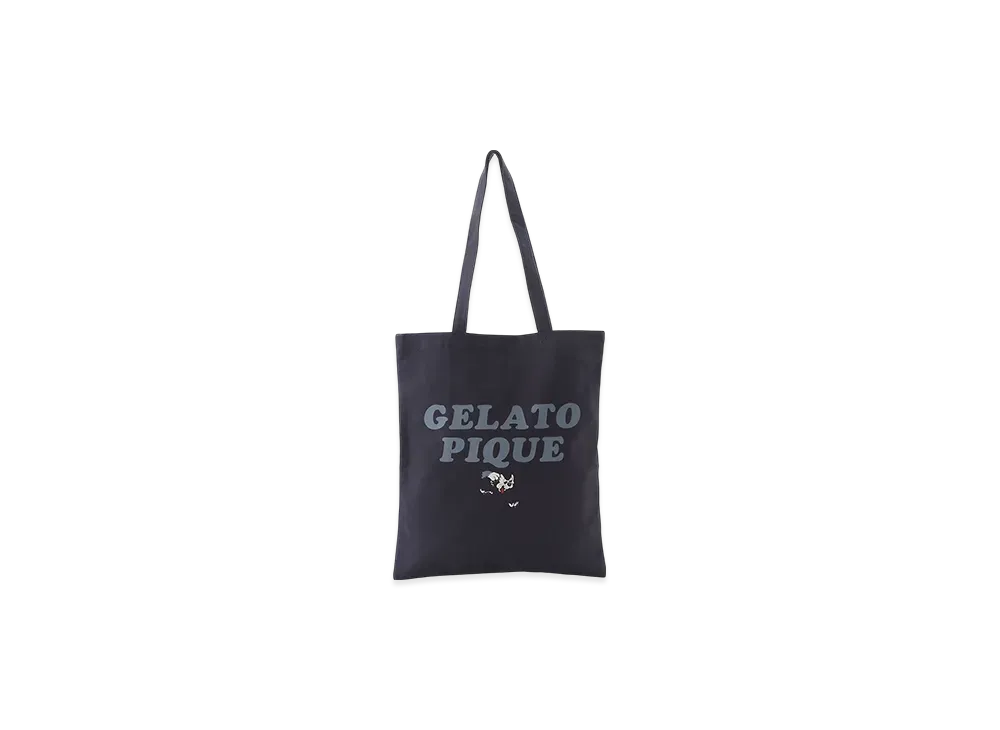 GELATO PIQUE Homme x KOUSUKE SHIMIZU Canvas Tote Bag "Navy"