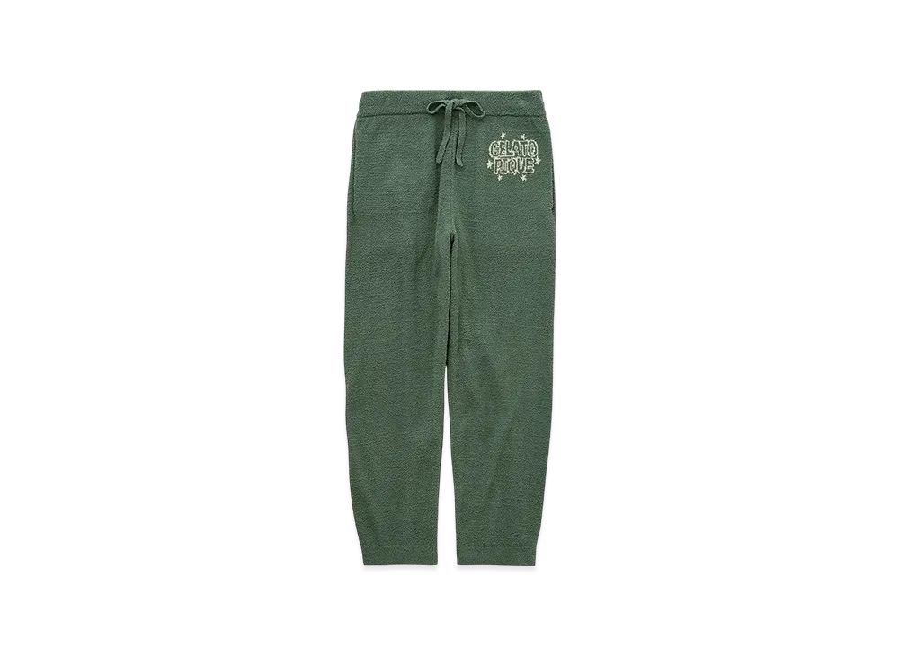 GELATO PIQUE Homme Air Moco Pique Logo Jacquard Long Pants "Green"