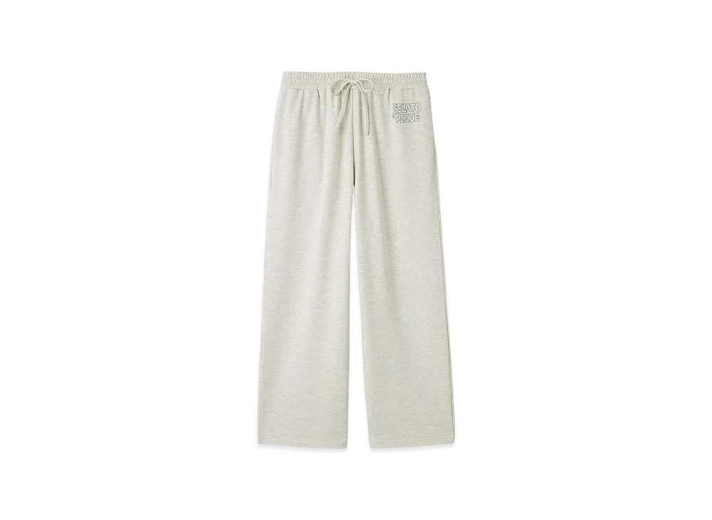GELATO PIQUE Homme Pique Logo Long Pants "Gray"
