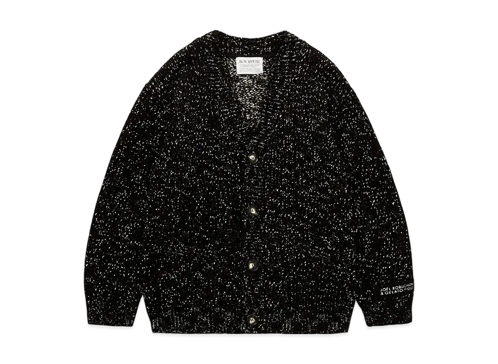 GELATO PIQUE Homme x JOEL ROBUCHON Souffle Cardigan "Black"