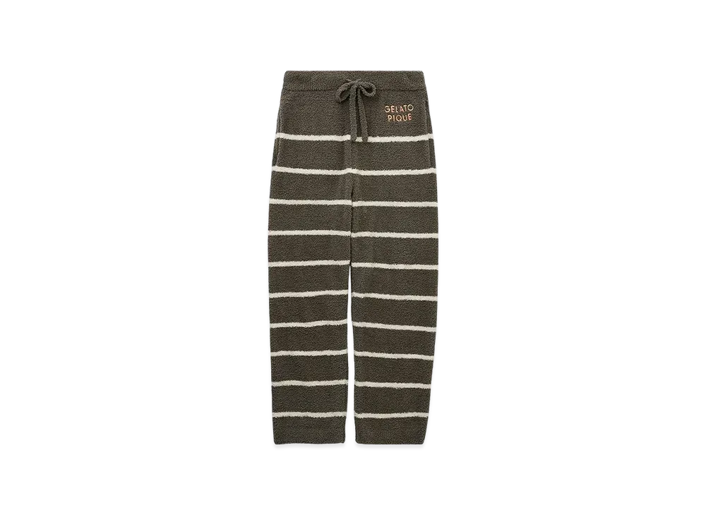 GELATO PIQUE Homme Powder Border Long Pants "Gray"