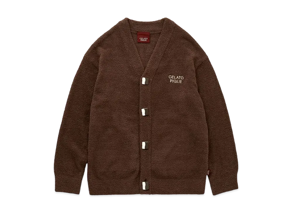 GELATO PIQUE Homme Baby Moco Chocolate Button Cardigan "Brown"