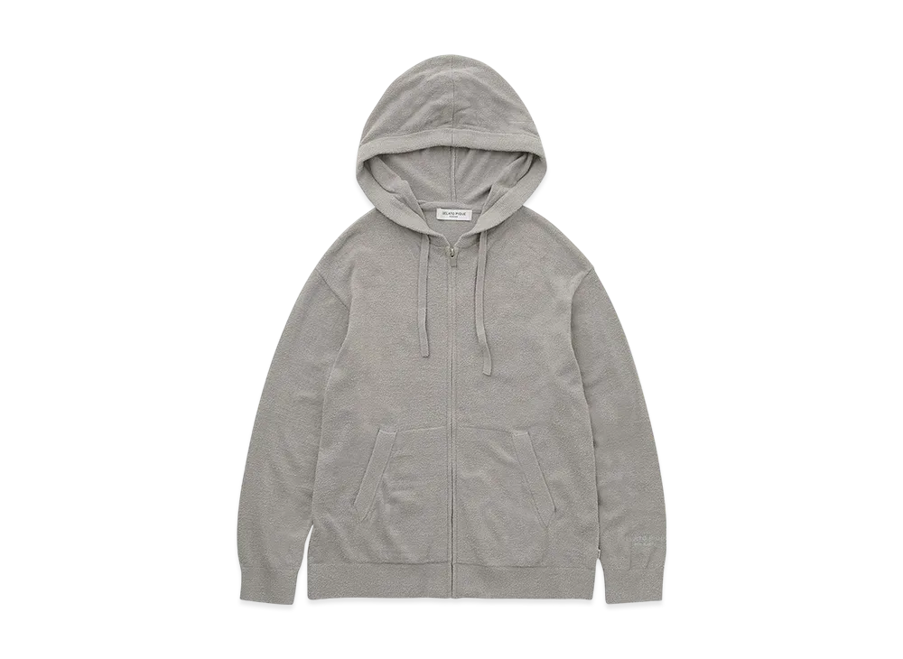 GELATO PIQUE Homme Temperature Control Smooth Parka "Light Gray"