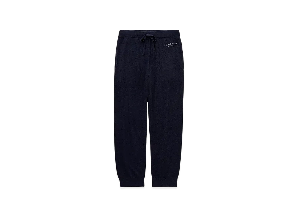 GELATO PIQUE Homme Temperature-Controlled Smooth Long Pants "Navy"