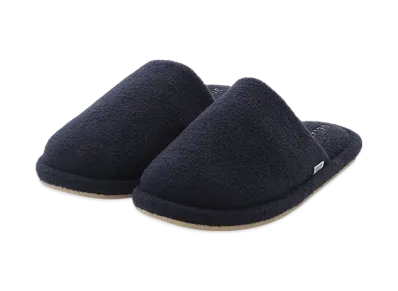 GELATO PIQUE Homme Temperature-Controlled Smooth Room Shoes "Navy"