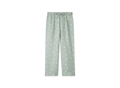 GELATO PIQUE Homme Popcorn Pattern Long Pants "Mint"