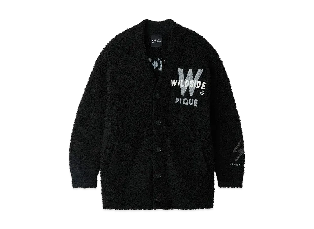 GELATO PIQUE Homme x WILDSIDE UNISEX Gelato Cardigan "Black"