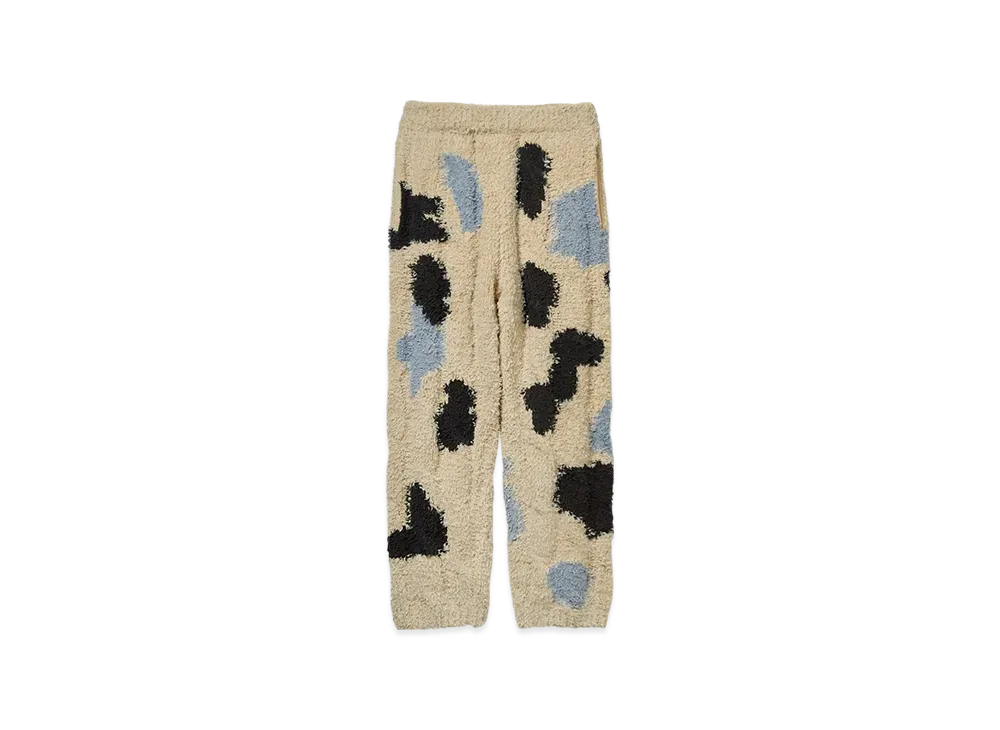 GELATO PIQUE Homme x WILDSIDE UNISEX Cable Knit Long Pants "Ivory"