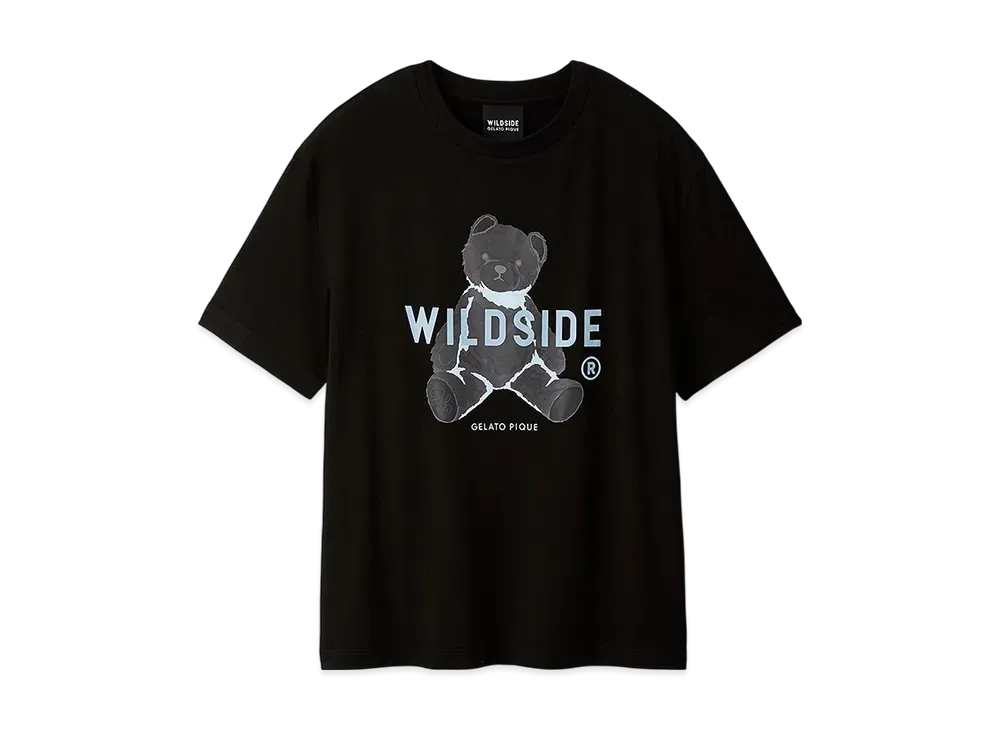 GELATO PIQUE Homme x WILDSIDE UNISEX Bear Motif T-Shirt "Black"