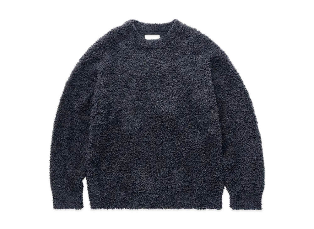 GELATO PIQUE Basic Gelato Pullover "Charcoal Gray"