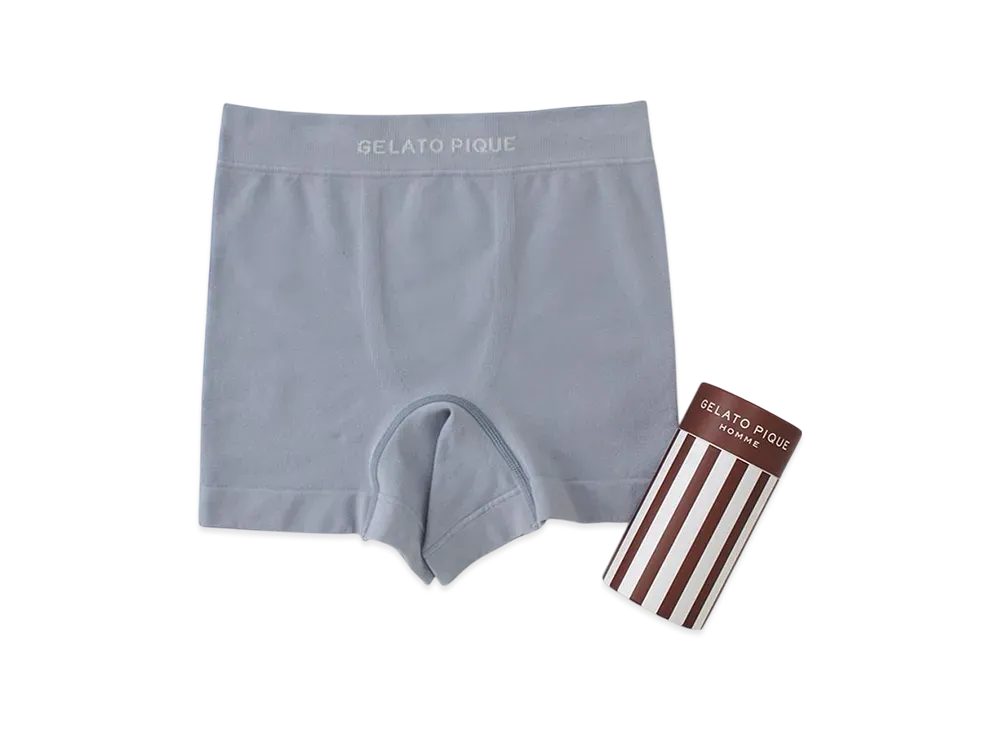 GELATO PIQUE x Homme Free Size Boxer Shorts "Blue"