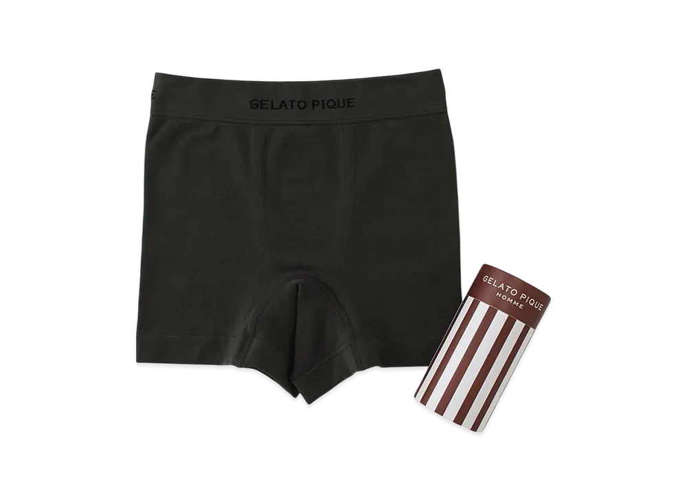 GELATO PIQUE x Homme Free Size Boxer Shorts "Charcoal Gray"