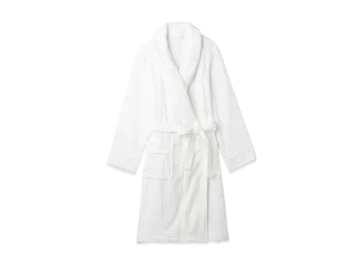 GELATO PIQUE Unisex Towel Robe "Off White"