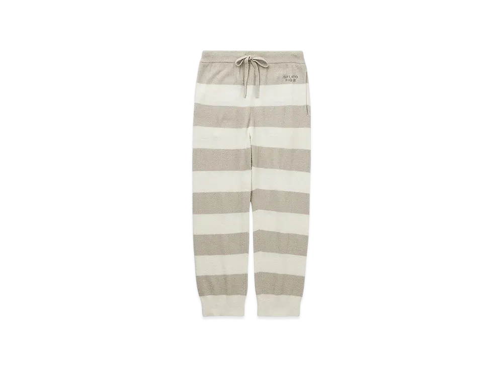 GELATO PIQUE x Homme Smoothie 2Border Long Pants "Light Gray"