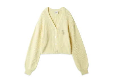 GELATO PIQUE Mother'S Day Rib Cardigan "Off White"