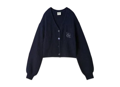 GELATO PIQUE Mother'S Day Rib Cardigan "Choral"