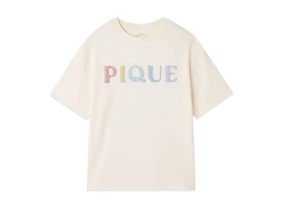 GELATO PIQUE Donut Bear One Point T-Shirt "Pink"