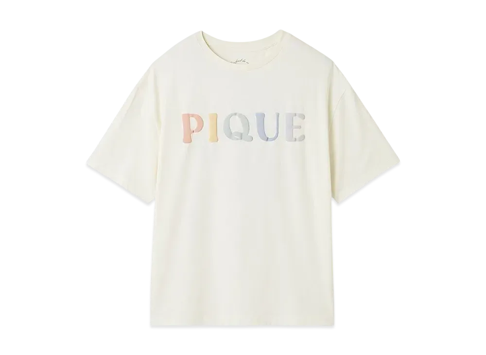 GELATO PIQUE Donut Bear One Point T-Shirt "Cream"