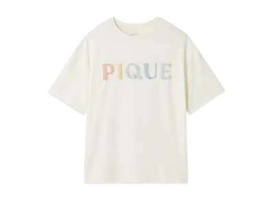 GELATO PIQUE Donut Bear One Point T-Shirt "Cream"