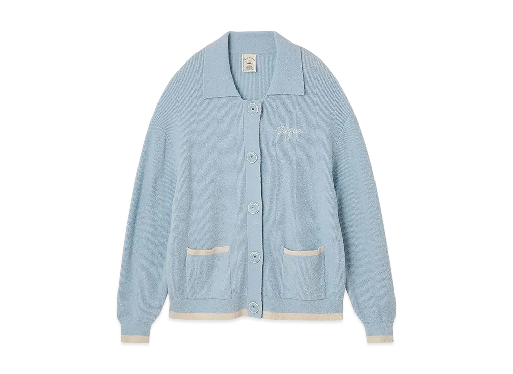 GELATO PIQUE Ridge Cardigan "Blue"