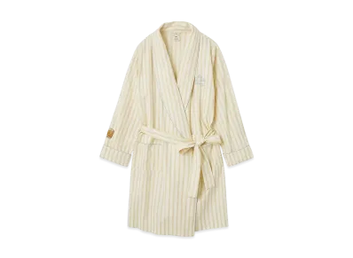 GELATO PIQUE Morning Striped Gown "Yellow"