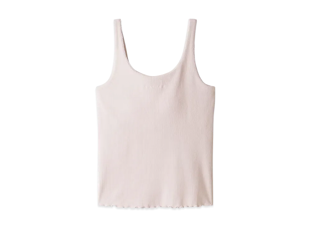 GELATO PIQUE Moist Rib Cup-In Camisole "Pink"