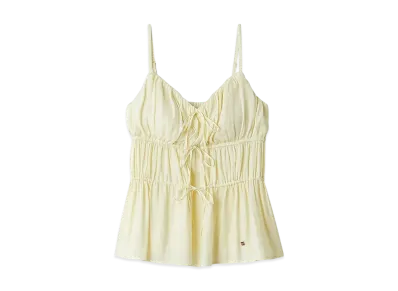 GELATO PIQUE Satin Cup-In Camisole "Yellow"