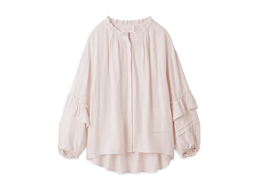 GELATO PIQUE Frill Blouse "Pink"