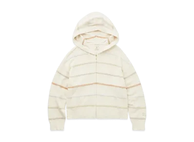 GELATO PIQUE Smoothy Colorful Border Parka "Off White"