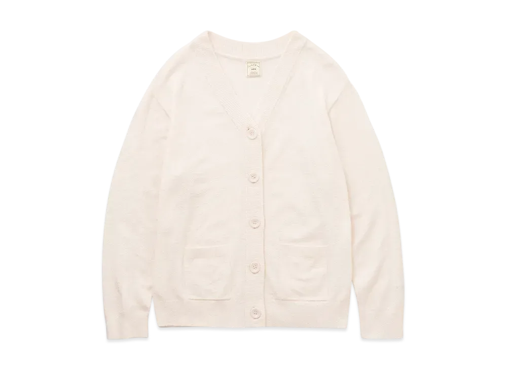 GELATO PIQUE Washable Smoothie Cardigan "Pink"
