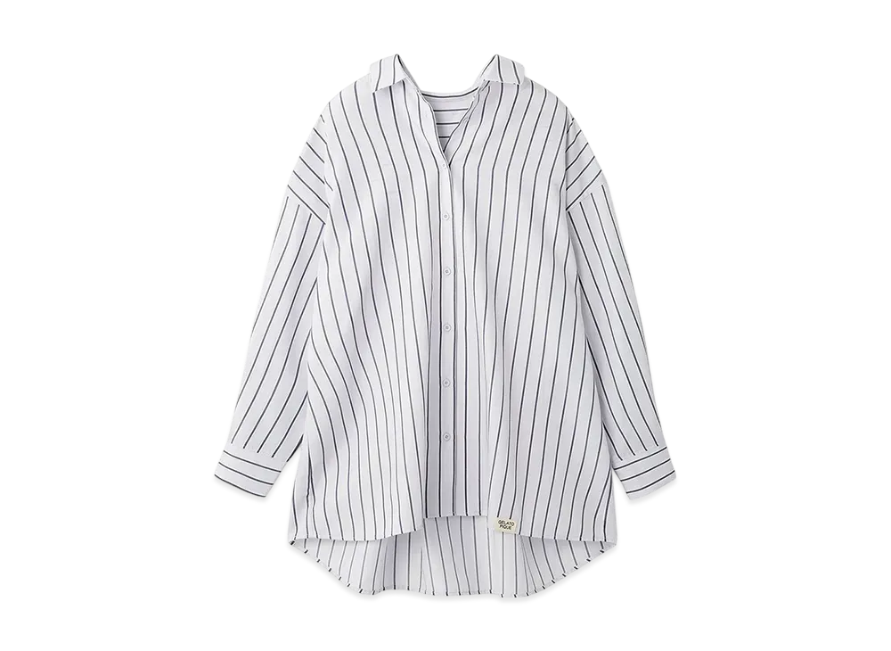 GELATO PIQUE Striped Shirt "Blue"