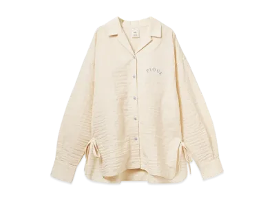 GELATO PIQUE Ribbon Shirt & Shorts Set "Off White"