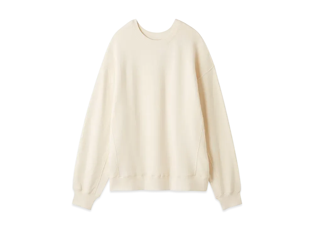 GELATO PIQUE Logo Fleece Pullover "Ivory"