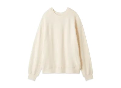 GELATO PIQUE Logo Fleece Pullover "Ivory"