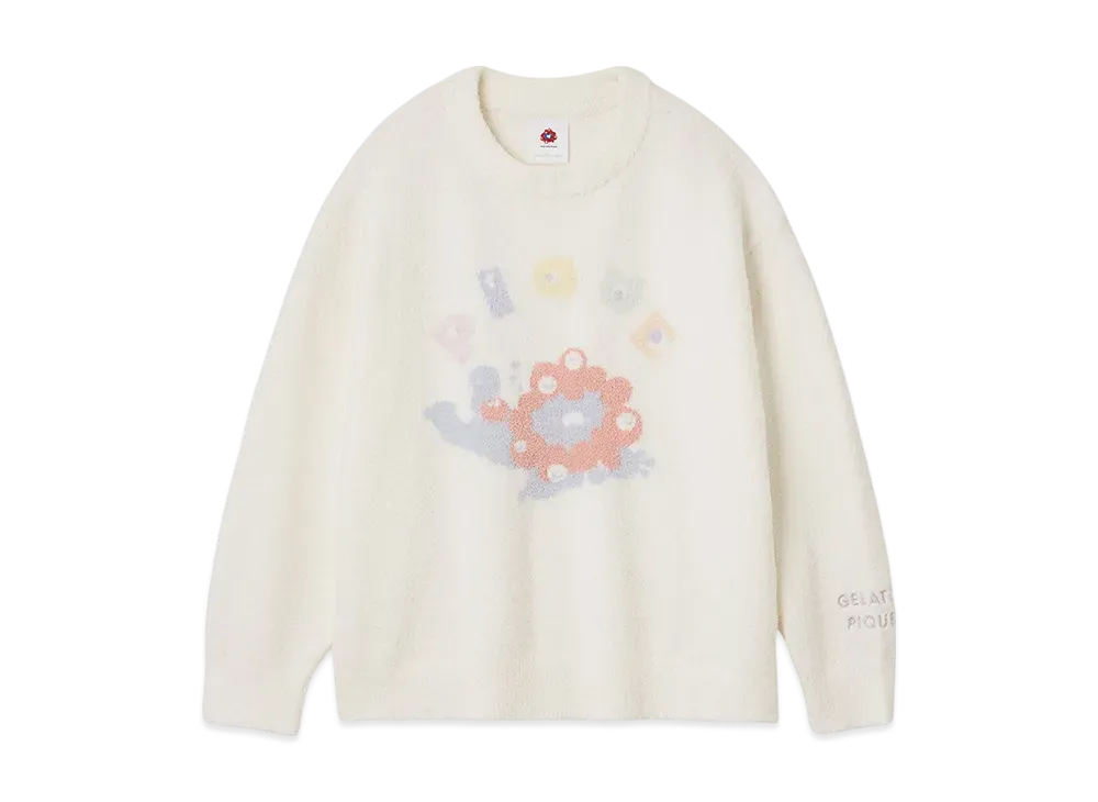 GELATO PIQUE x Expo 2025 Osaka Airy Moco MYAKU-MYAKU Pullover "Off White"