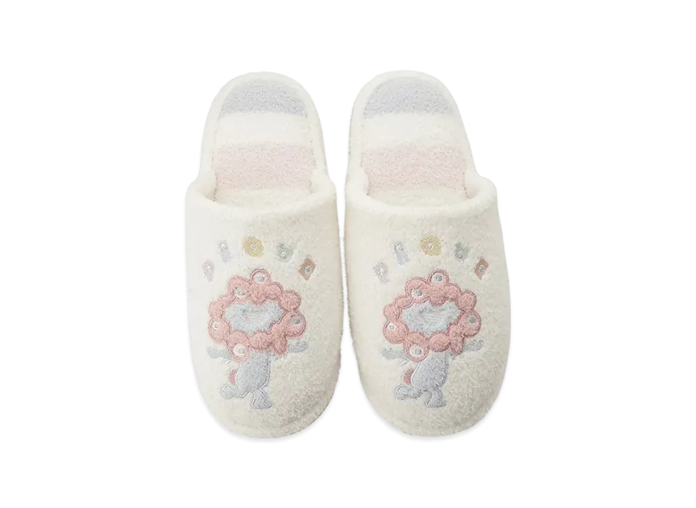 GELATO PIQUE x Expo 2025 Osaka Airy Moco MYAKU-MYAKU Room Shoes "Off White"