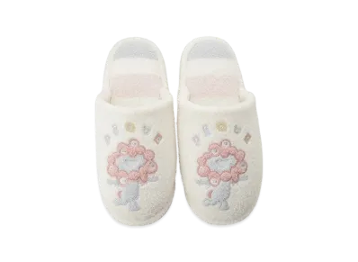 GELATO PIQUE x Expo 2025 Osaka Airy Moco MYAKU-MYAKU Room Shoes "Off White"