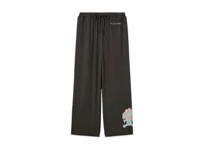 GELATO PIQUE x Expo 2025 Osaka MYAKU-MYAKU One Point Long Pants "Charcoal Gray"
