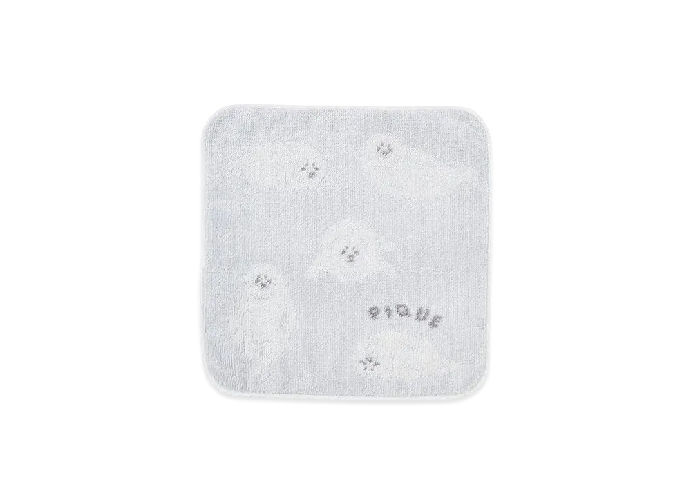 GELATO PIQUE Seal Jacquard Hand Towel "Blue"
