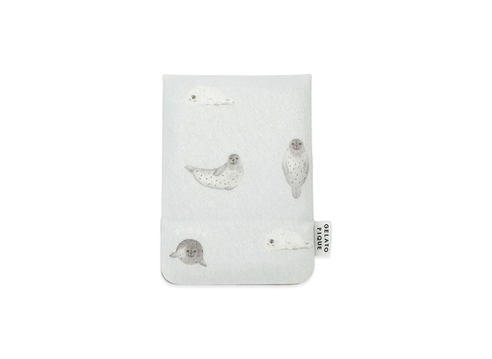 GELATO PIQUE Seal Print Coated Folding Mirror "Blue"